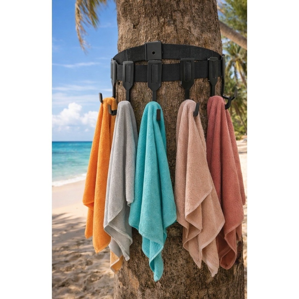 Tree Stand Accessory with Strong 5 Hooks Perfect for Campers, Hikers & Hunters!